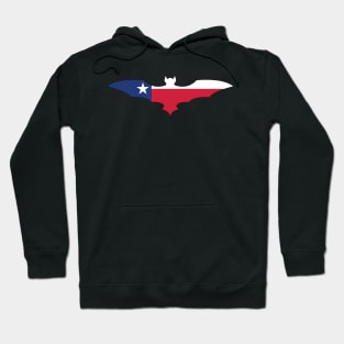 Bat Flag of Texas Hoodie